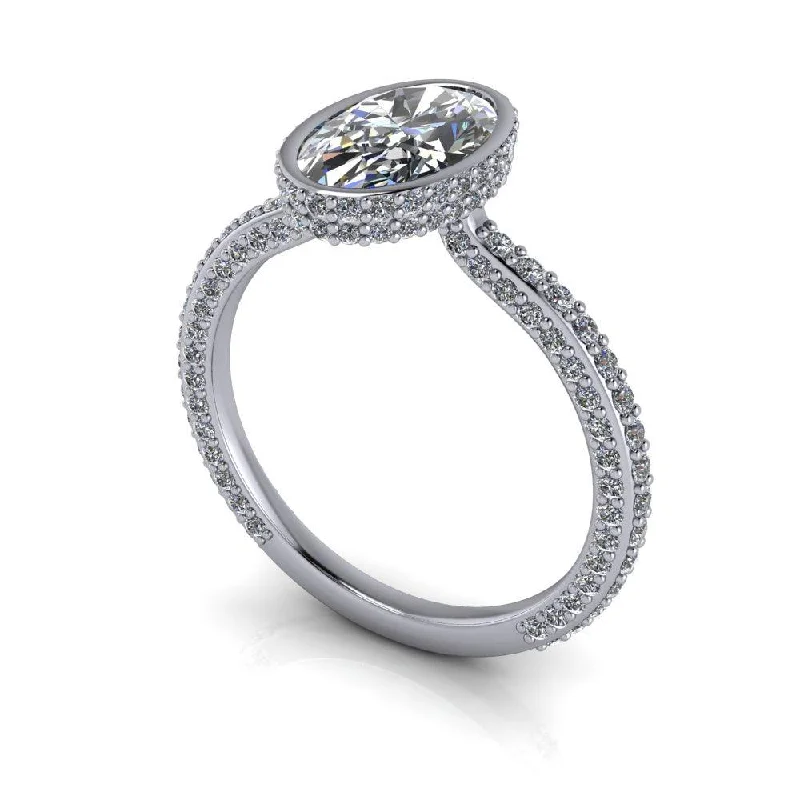 14kt white gold