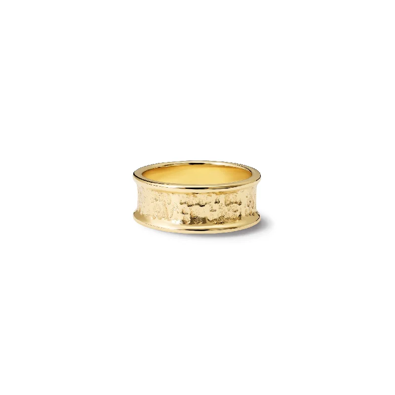 Tortilla Ring Yellow Gold