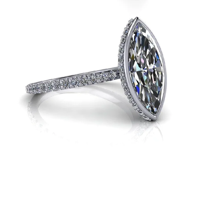 Maggie No. 1 Moissanite Ring