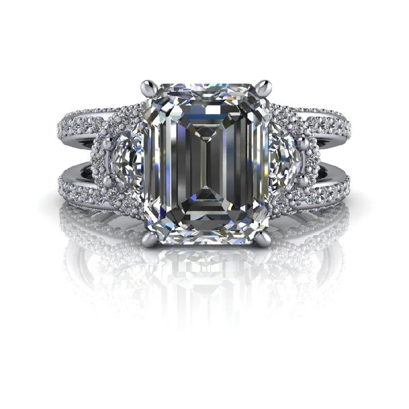 Emmy No. 1 Moissanite Ring