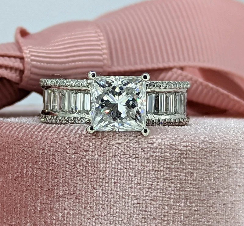 Alston No. 1 Moissanite Ring