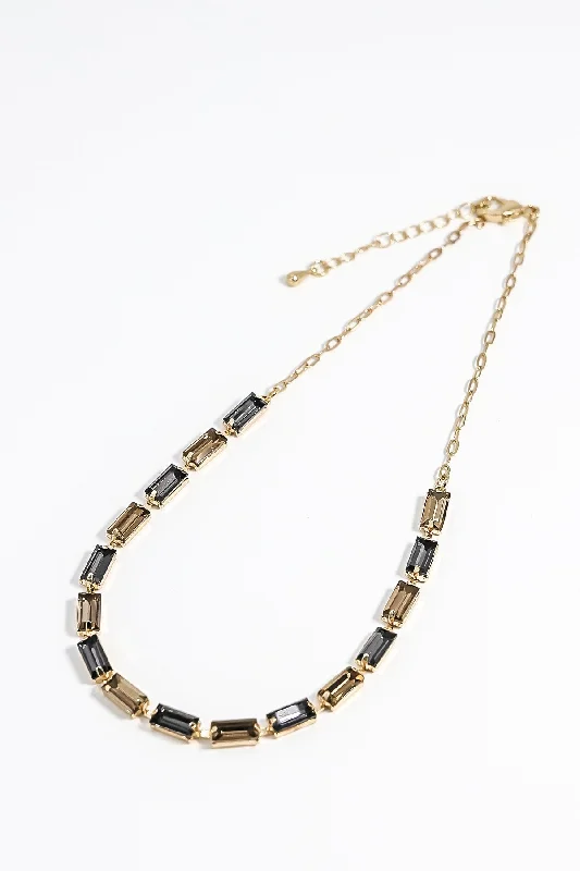 Black and Gold Necklace