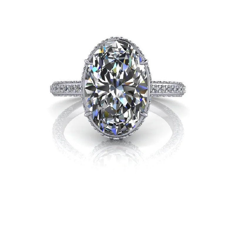 Sawyer No. 1 Moissanite Ring