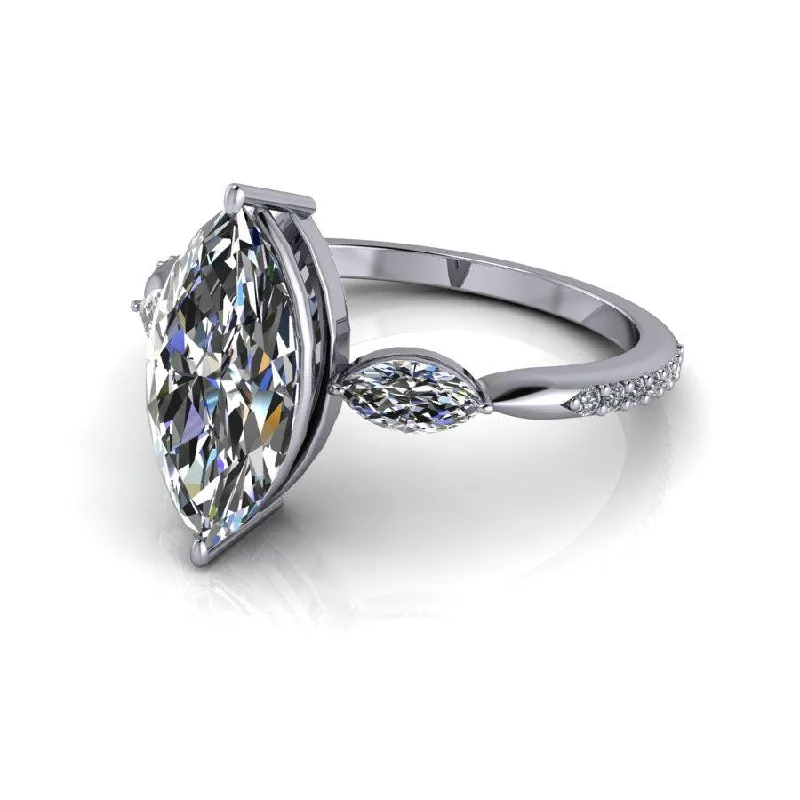 Acacia No. 1 Moissanite Ring