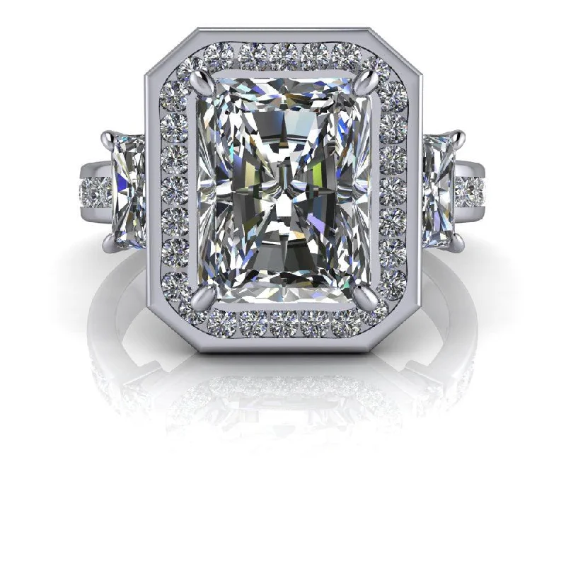 Lacy No. 1 Moissanite Ring