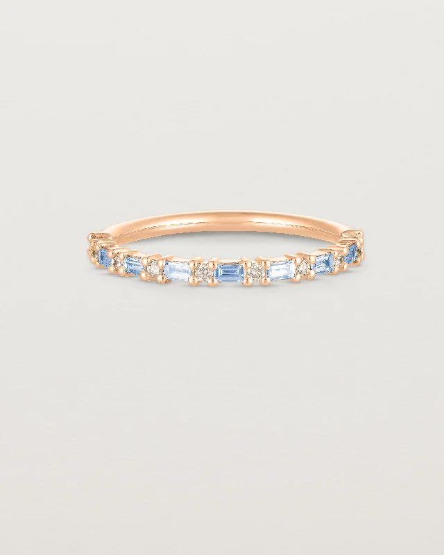 Demi Kyra Ring | Ceylon Sapphires & Diamonds