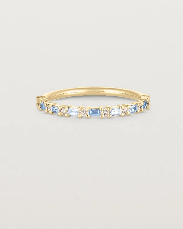 Demi Kyra Ring | Ceylon Sapphires & Diamonds