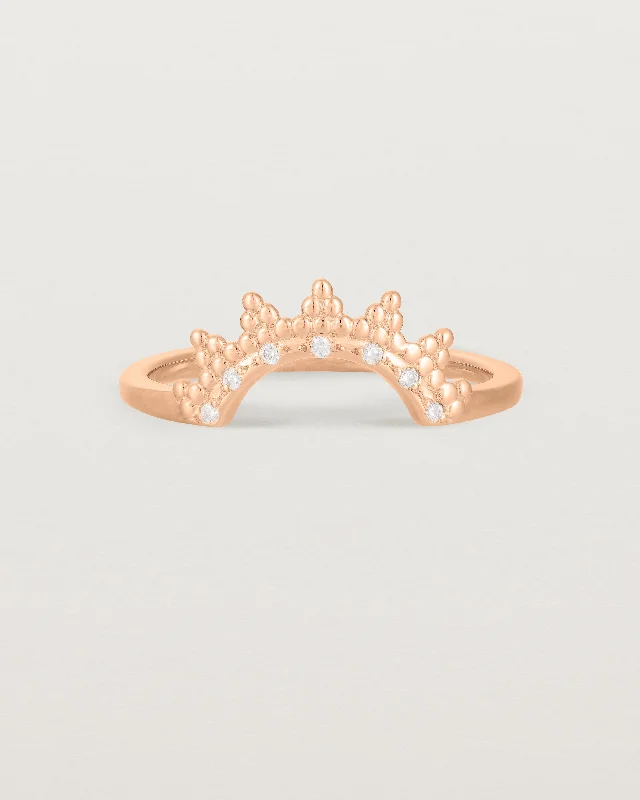 Odine Diamond Crown Ring | Fit Ⅳ