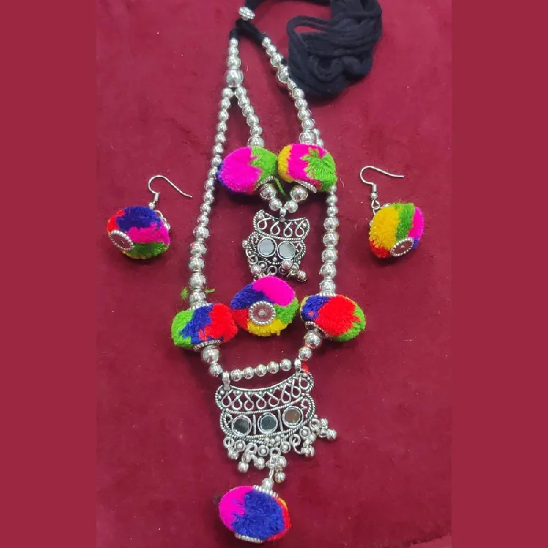 Manisha Jewellery Oxidised Plated Necklace Set