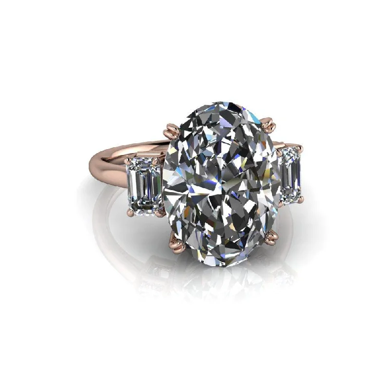 Bertha No. 1 Moissanite Ring