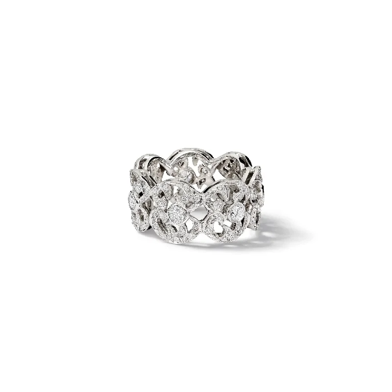 Topkapi Two Ring 18ct White Gold - Diamond