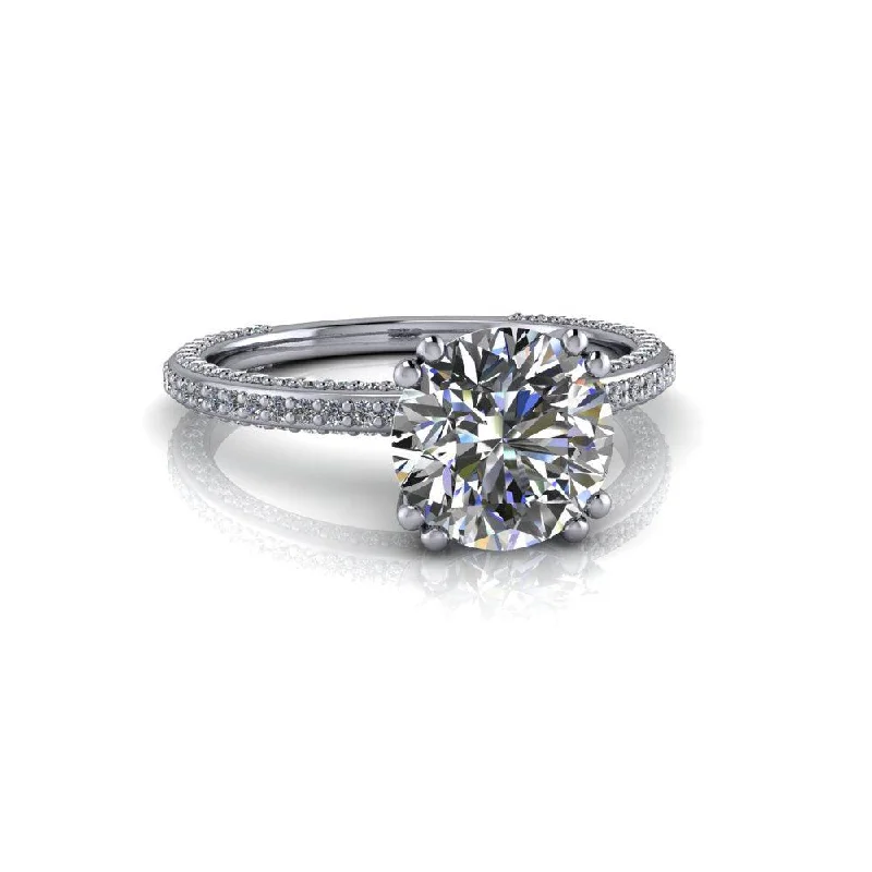 Sandy No. 1 Moissanite Ring