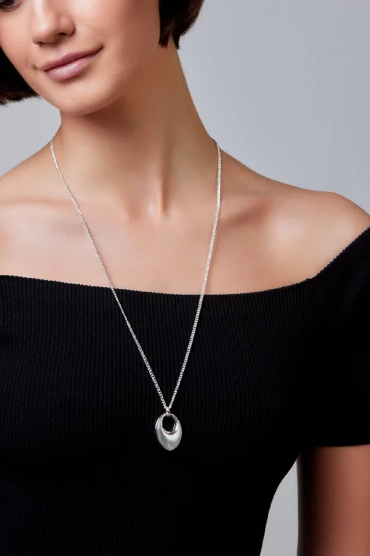 Zoe Silver Necklace