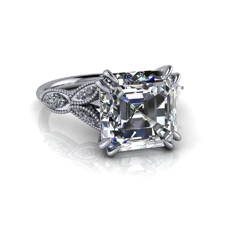 Gideon No. 1 Moissanite Ring