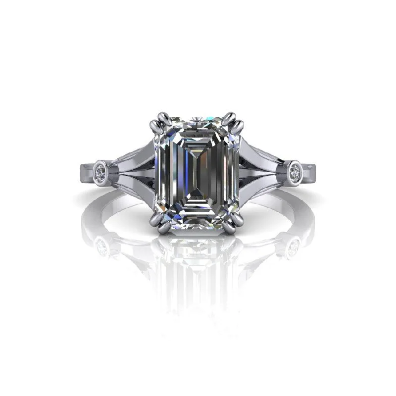 Sierra No. 1 Moissanite Ring