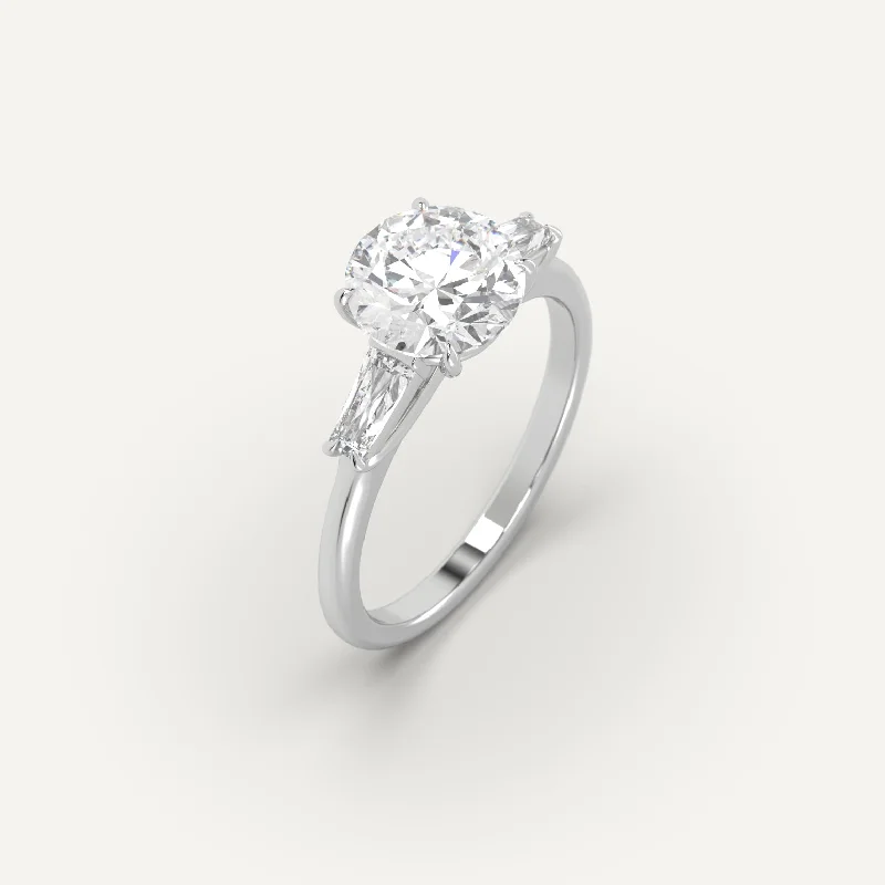 2 carat Round Cut Diamond Ring